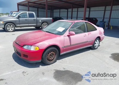 1995 Honda Civic Ex from USA, damaged, VIN 2HGEJ112XSH519985